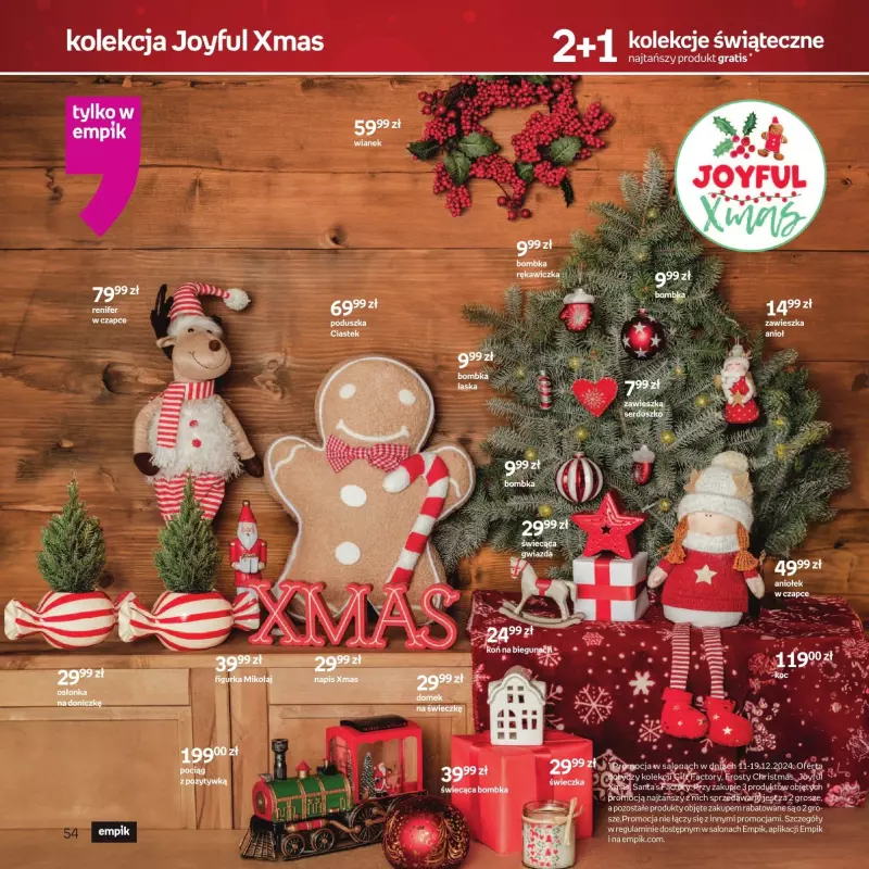 Empik - gazetka promocyjna Prezenty na święta Katalog od środy 11.12 do wtorku 24.12 - strona 54