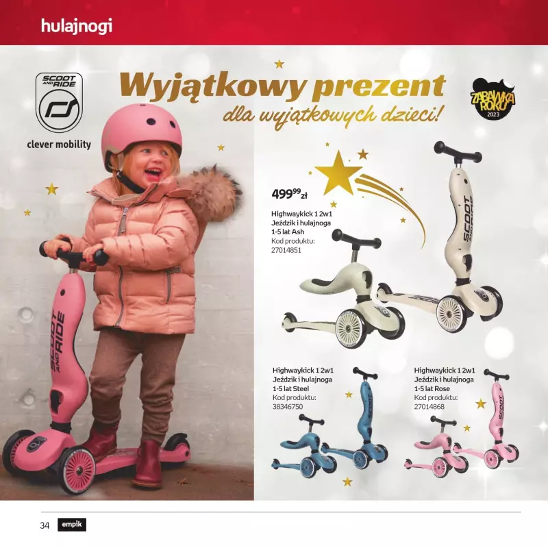 Empik - gazetka promocyjna Katalog zabawek od środy 11.12 do wtorku 24.12 - strona 34