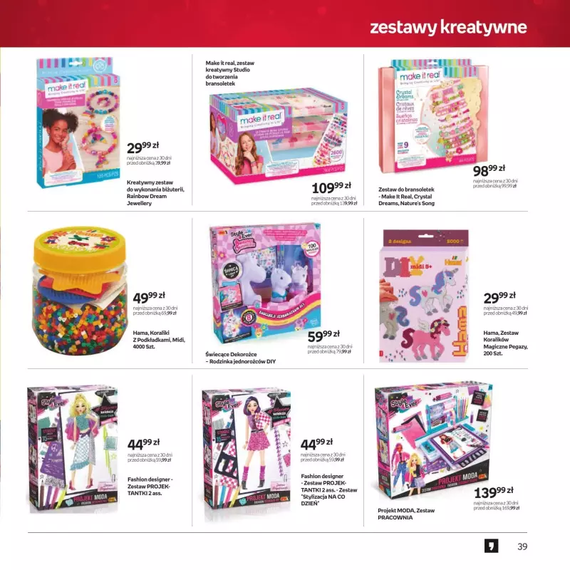 Empik - gazetka promocyjna Katalog zabawek od środy 11.12 do wtorku 24.12 - strona 39