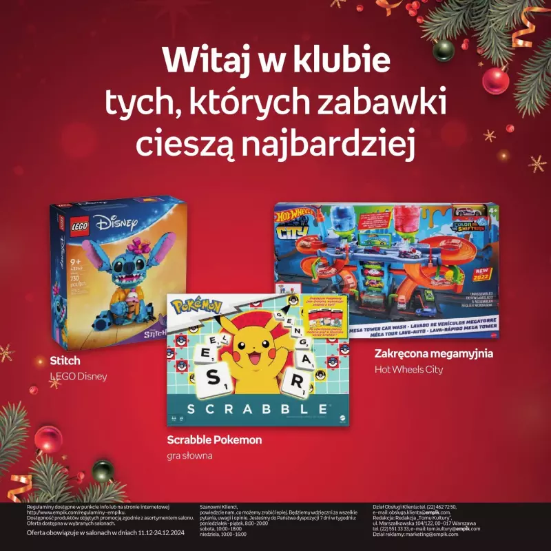 Empik - gazetka promocyjna Katalog zabawek od środy 11.12 do wtorku 24.12 - strona 64