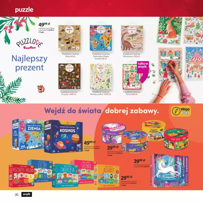 Empik - gazetka promocyjna Katalog zabawek od środy 11.12 do wtorku 24.12 - strona 30