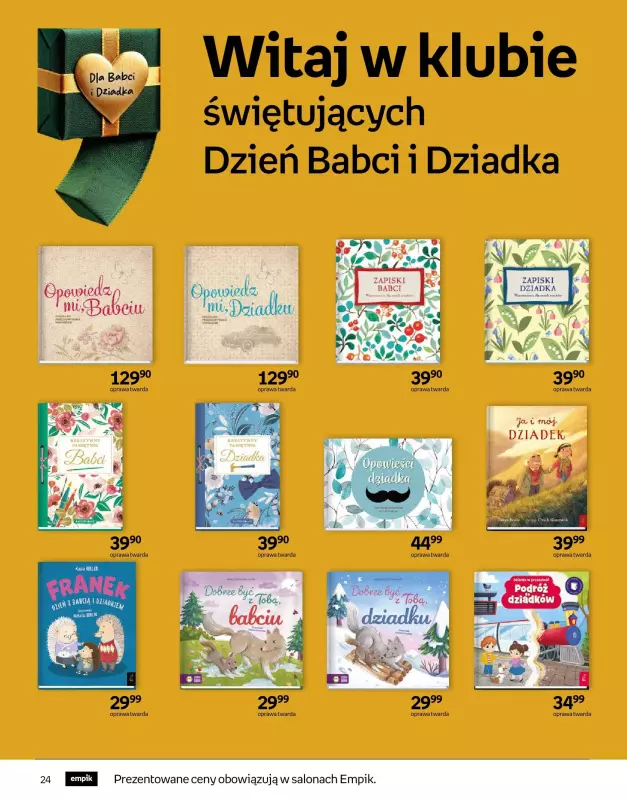 Empik - gazetka promocyjna Tom kultury: książki od środy 15.01 do wtorku 28.01 - strona 24