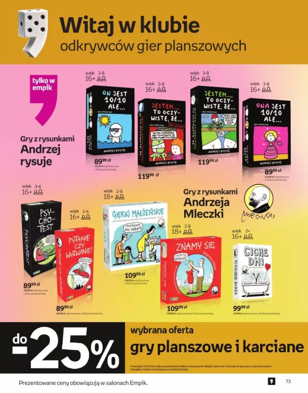Empik - gazetka promocyjna Tom kultury: zabawki od środy 09.04 do wtorku 22.04 - strona 17