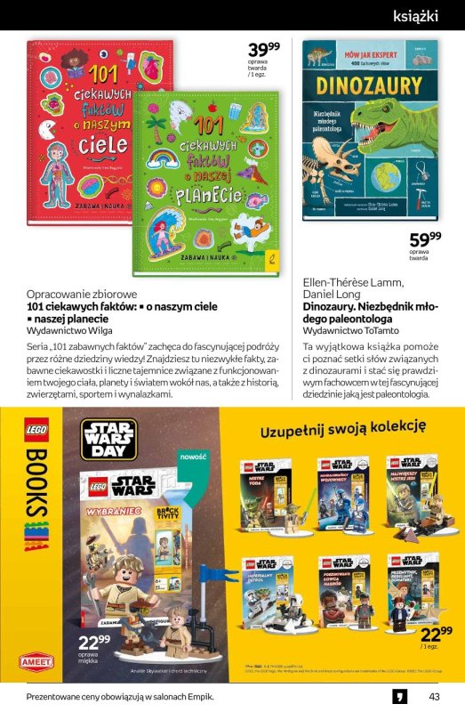 Empik - gazetka promocyjna Tom kultury: książki od środy 23.04 do wtorku 06.05 - strona 43