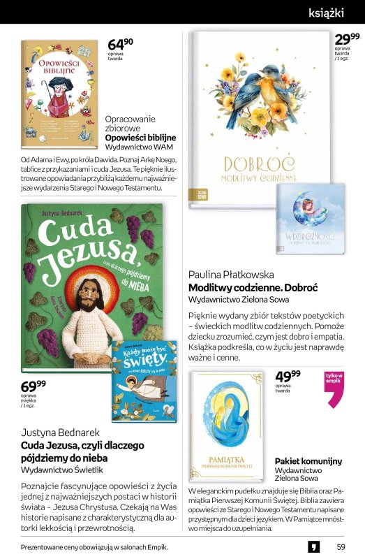 Empik - gazetka promocyjna Tom kultury - książka od środy 07.05 do wtorku 20.05 - strona 59