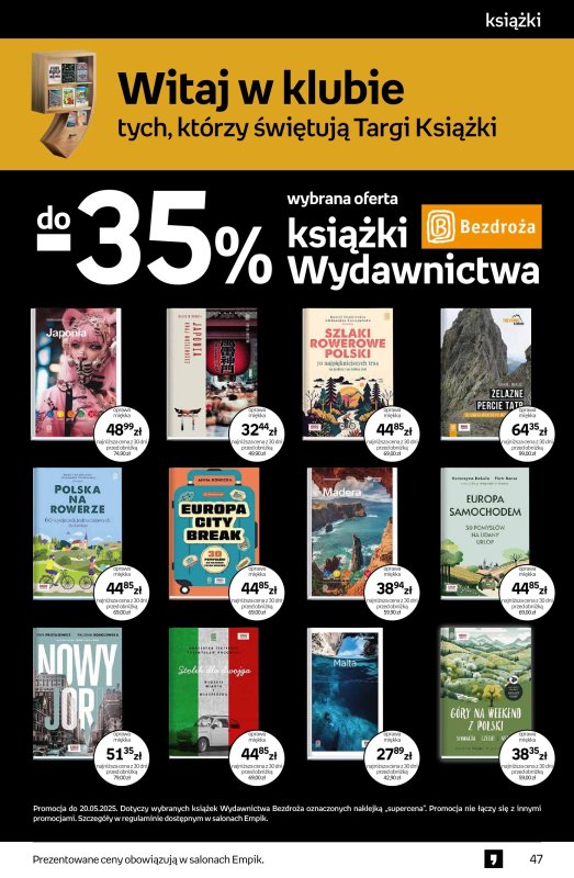 Empik - gazetka promocyjna Tom kultury - książka od środy 07.05 do wtorku 20.05 - strona 47