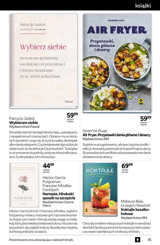 Empik - gazetka promocyjna Tom kultury - książka od środy 07.05 do wtorku 20.05 - strona 45
