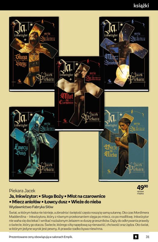 Empik - gazetka promocyjna Tom kultury - książka od środy 07.05 do wtorku 20.05 - strona 31