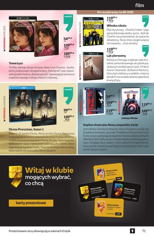 Empik - gazetka promocyjna Tom kultury: multimedia od środy 07.05 do wtorku 20.05 - strona 2