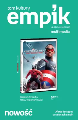 Empik - gazetka promocyjna Tom kultury: multimedia od środy 07.05 do wtorku 20.05