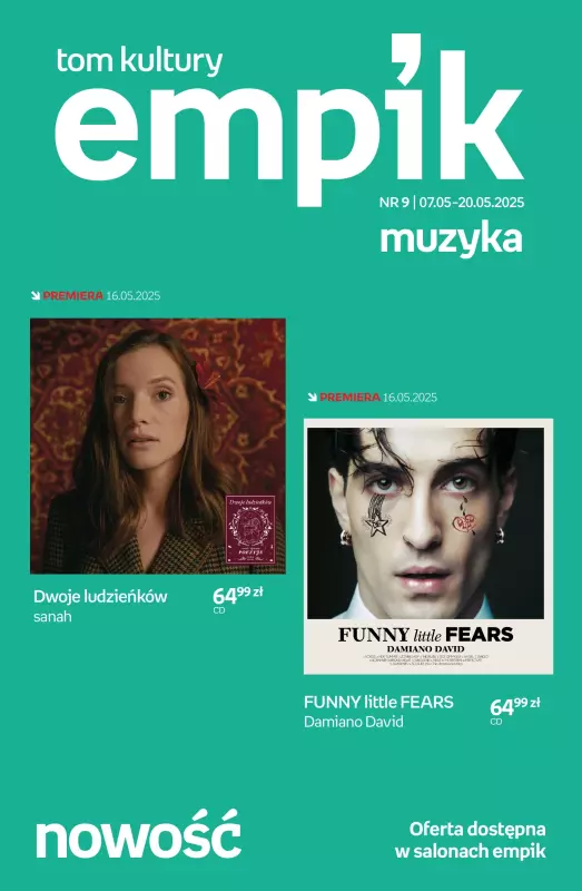 Empik - gazetka promocyjna Tom kultury: muzyka  