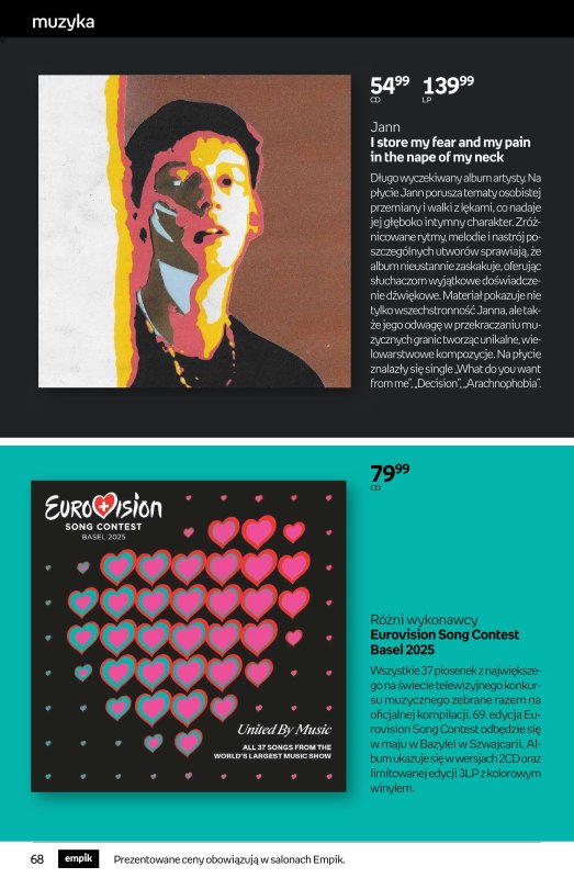 Empik - gazetka promocyjna Tom kultury: muzyka od środy 07.05 do wtorku 20.05 - strona 9