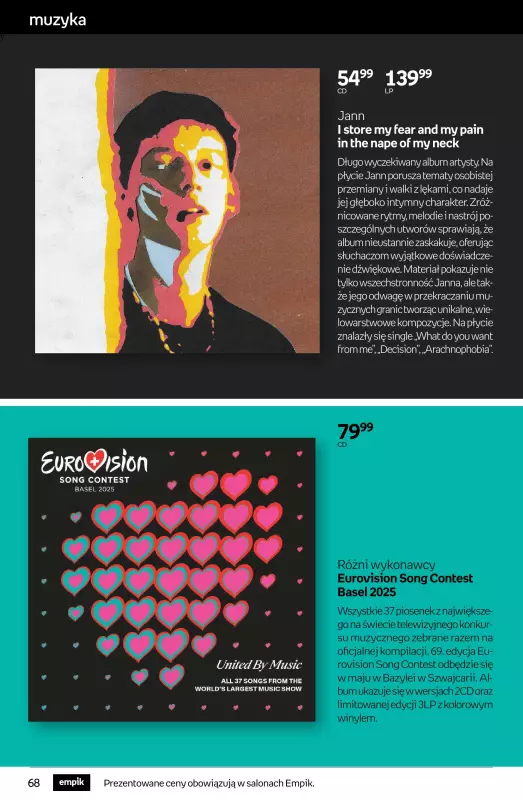 Empik - gazetka promocyjna Tom kultury: muzyka od środy 07.05 do wtorku 20.05 - strona 9