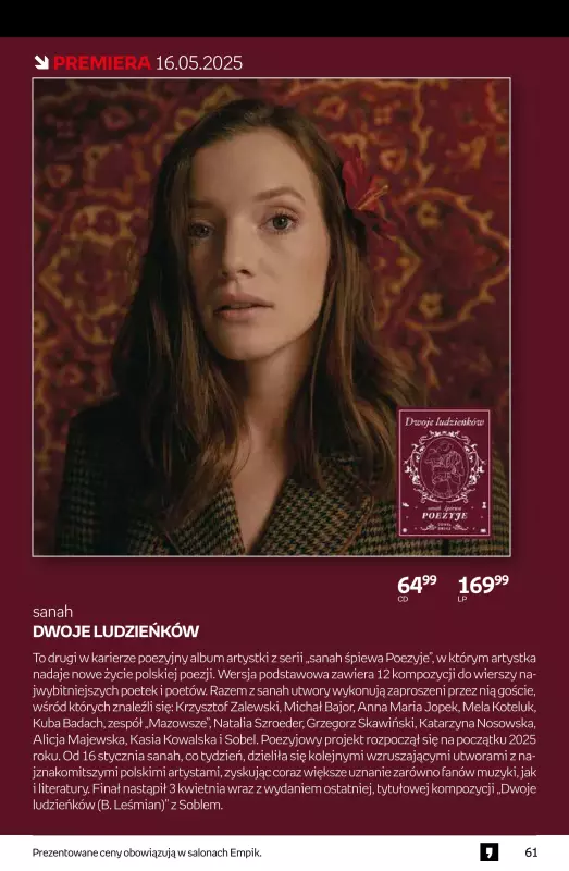Empik - gazetka promocyjna Tom kultury: muzyka   - strona 2