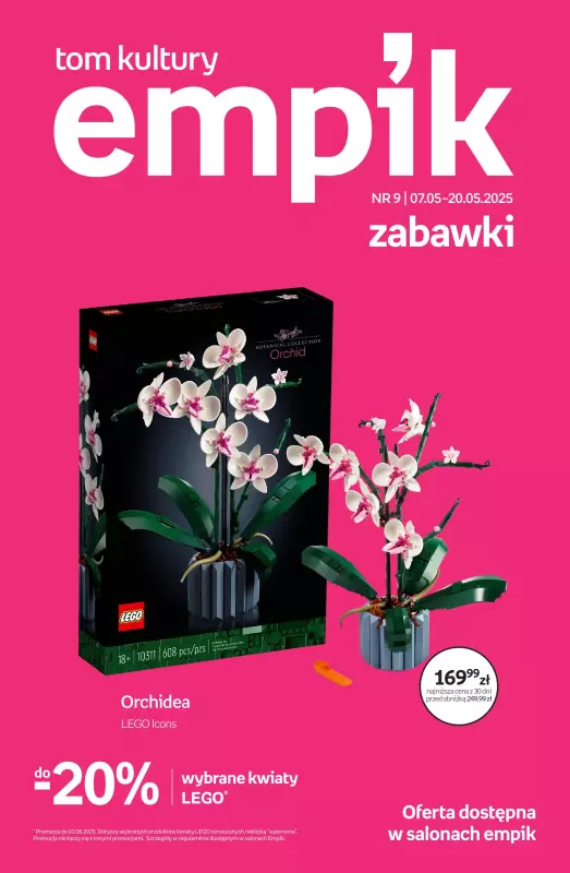 Empik - gazetka promocyjna Tom kultury: zabawki  