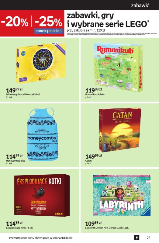 Empik - gazetka promocyjna Tom kultury: zabawki od środy 07.05 do wtorku 20.05 - strona 3