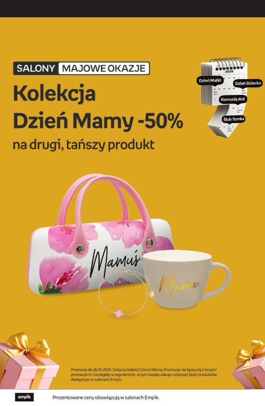 Empik - gazetka promocyjna Dzień Matki od piątku 09.05 do wtorku 20.05