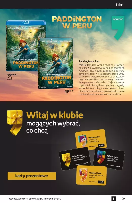 Empik - gazetka promocyjna Tom kultury: multimedia od środy 21.05 do wtorku 03.06 - strona 3