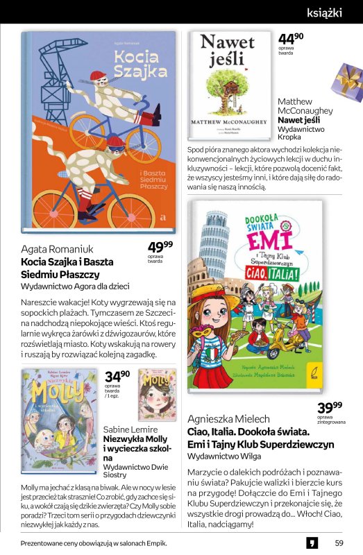 Empik - gazetka promocyjna Tom kultury: książki od środy 21.05 do wtorku 03.06 - strona 59