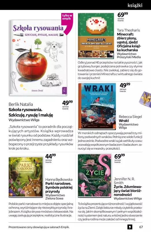 Empik - gazetka promocyjna Tom kultury: książki od środy 21.05 do wtorku 03.06 - strona 67