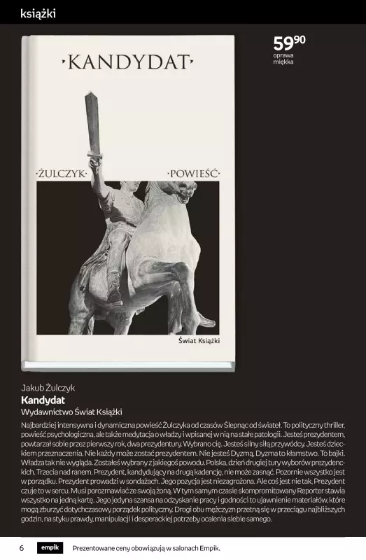 Empik - gazetka promocyjna Tom kultury: książki od środy 21.05 do wtorku 03.06 - strona 6