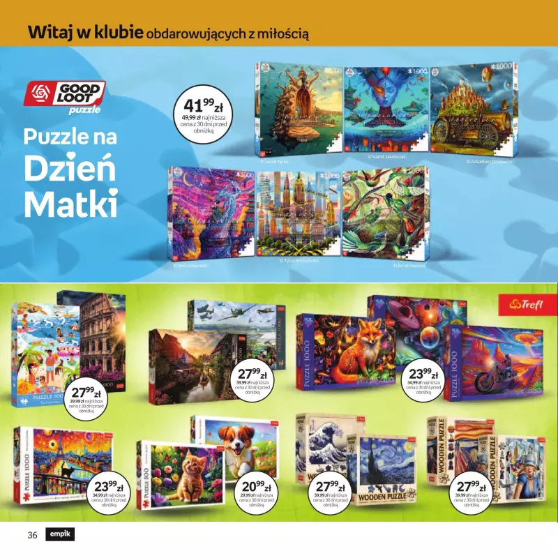 Empik - gazetka promocyjna Dzień Dziecka od środy 21.05 do wtorku 03.06 - strona 36