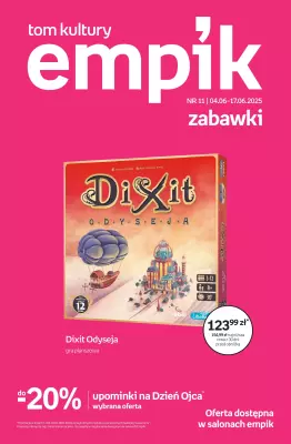 Empik - gazetka promocyjna Tom kultury: zabawki od środy 04.06 do wtorku 17.06