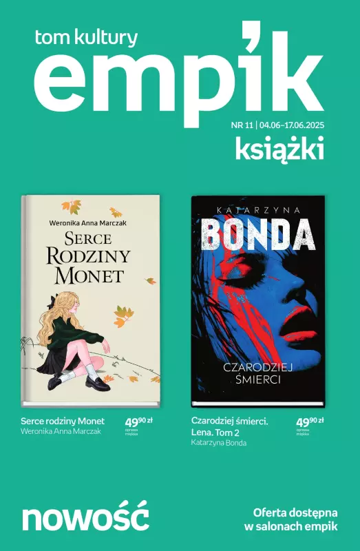 Empik - gazetka promocyjna Tom kultury: książki  