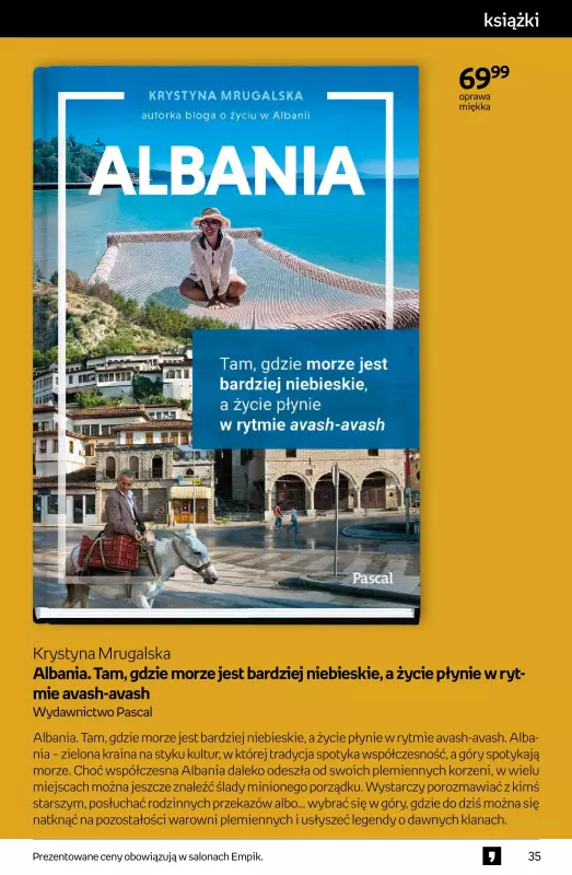 Empik - gazetka promocyjna Tom kultury: książki od środy 04.06 do wtorku 17.06 - strona 35