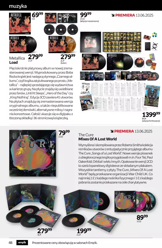 Empik - gazetka promocyjna Tom kultury: muzyka od środy 04.06 do wtorku 17.06 - strona 6