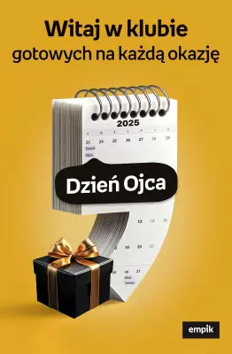 Empik - gazetka promocyjna Dzień Ojca od poniedziałku 09.06 do wtorku 17.06
