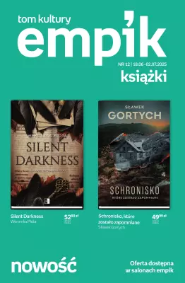 Empik - gazetka promocyjna Tom kultury: książki od środy 18.06 do środy 02.07