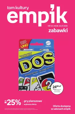Empik - gazetka promocyjna Tom kultury: zabawki od środy 18.06 do środy 02.07