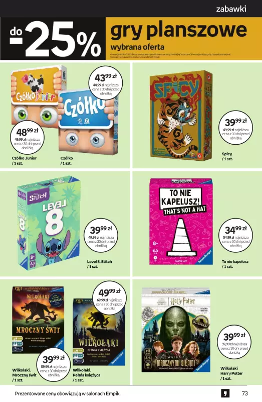 Empik - gazetka promocyjna Tom kultury: zabawki od środy 18.06 do środy 02.07 - strona 10