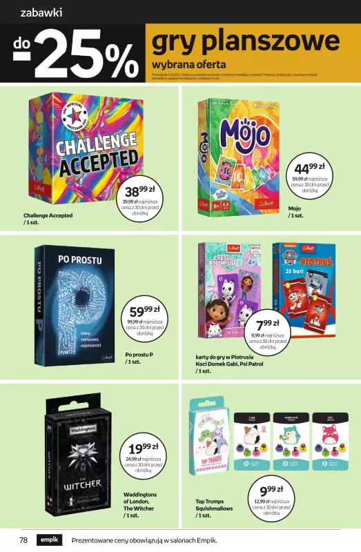 Empik - gazetka promocyjna Tom kultury: zabawki od środy 18.06 do środy 02.07 - strona 15