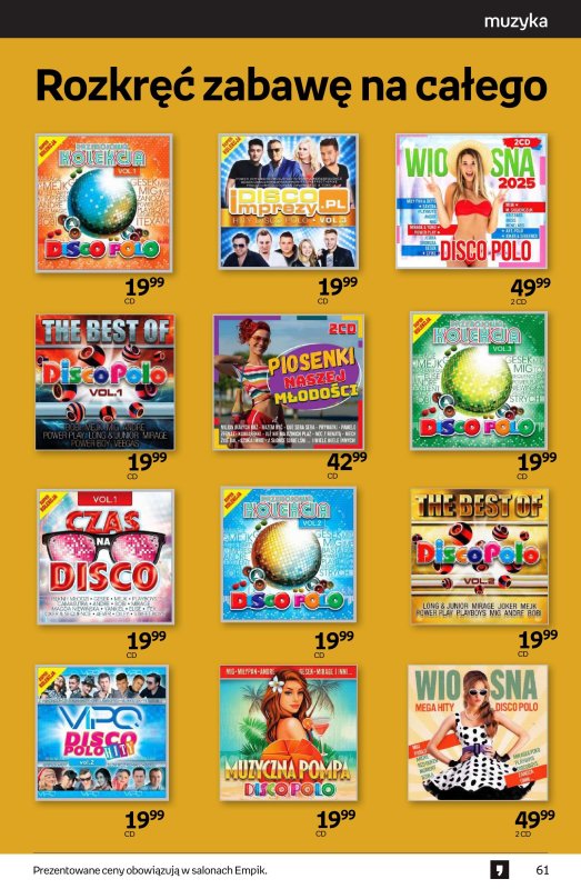 Empik - gazetka promocyjna Tom kultury: muzyka od środy 18.06 do środy 02.07 - strona 9