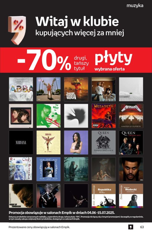 Empik - gazetka promocyjna Tom kultury: muzyka od środy 18.06 do środy 02.07 - strona 11