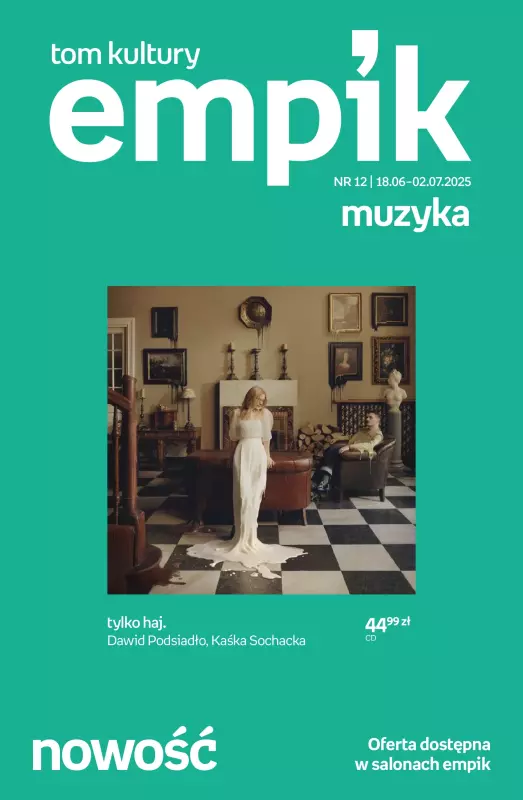 Empik - gazetka promocyjna Tom kultury: muzyka od środy 18.06 do środy 02.07