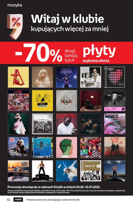 Empik - gazetka promocyjna Tom kultury: muzyka od środy 18.06 do środy 02.07 - strona 10