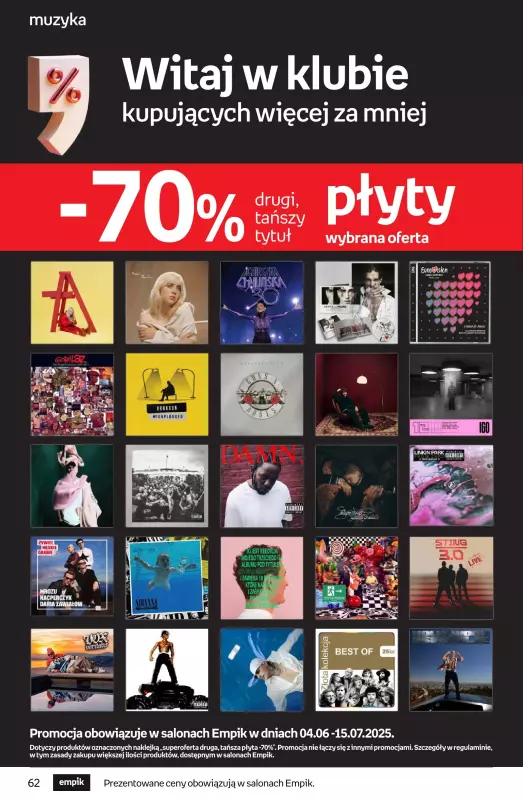 Empik - gazetka promocyjna Tom kultury: muzyka od środy 18.06 do środy 02.07 - strona 10