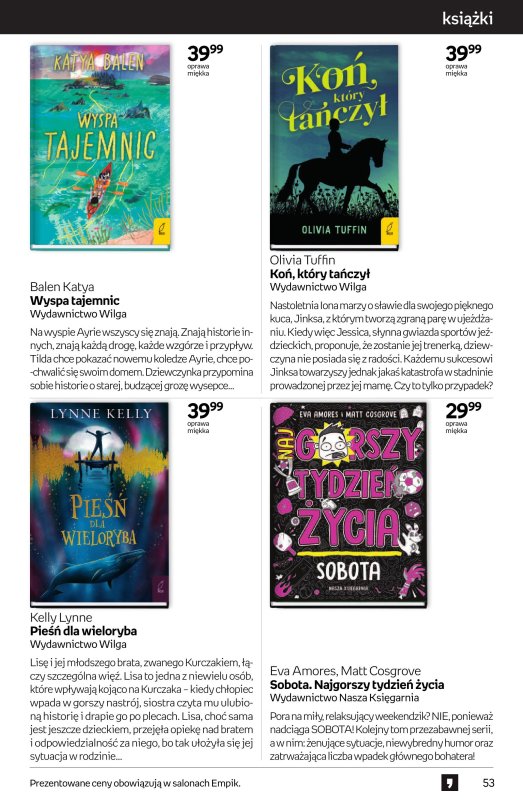 Empik - gazetka promocyjna Tom kultury: książki od środy 18.06 do środy 02.07 - strona 53