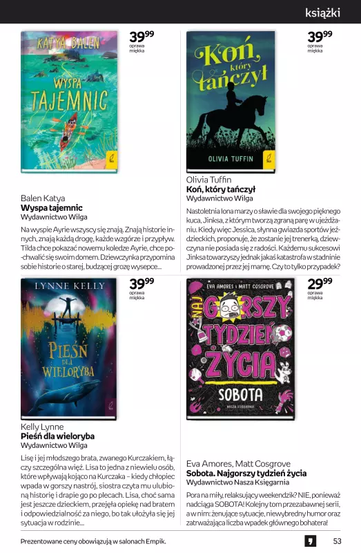 Empik - gazetka promocyjna Tom kultury: książki od środy 18.06 do środy 02.07 - strona 53