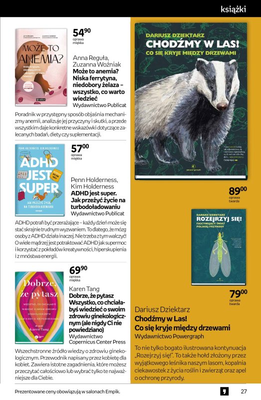Empik - gazetka promocyjna Tom kultury: książki od środy 02.07 do wtorku 15.07 - strona 27