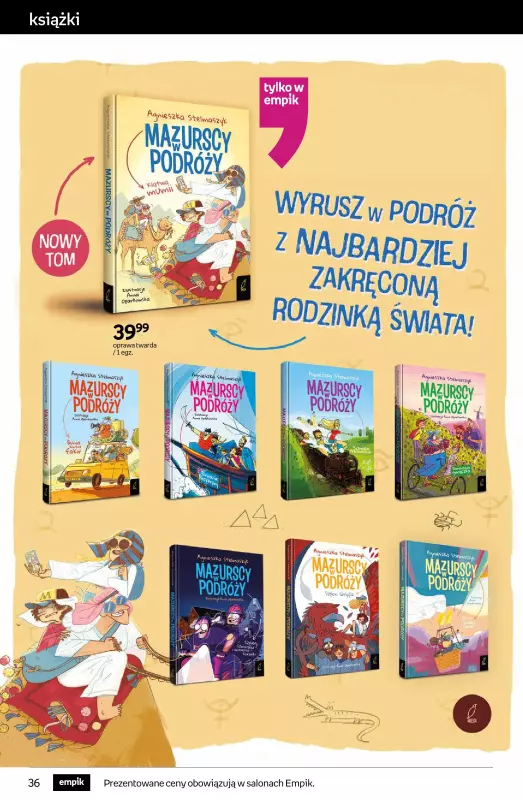 Empik - gazetka promocyjna Tom kultury: książki od środy 02.07 do wtorku 15.07 - strona 36