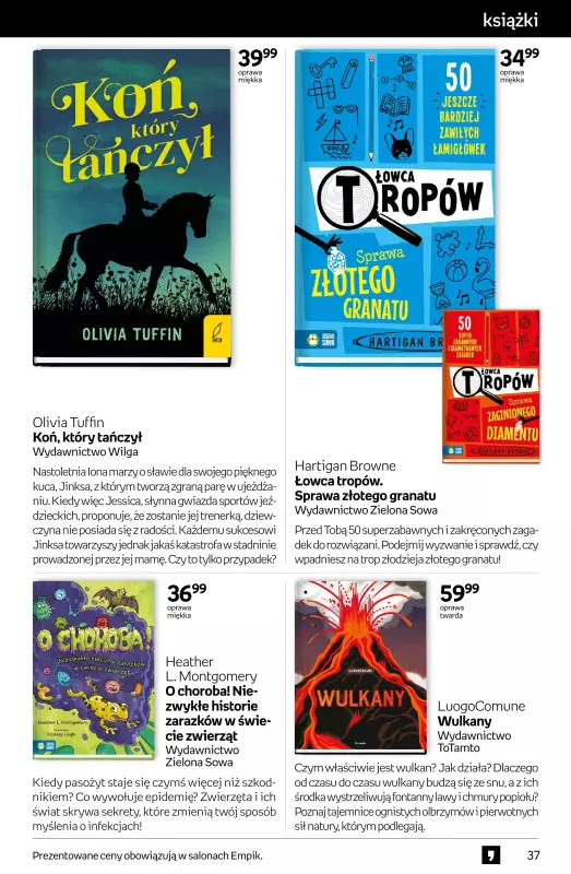 Empik - gazetka promocyjna Tom kultury: książki od środy 02.07 do wtorku 15.07 - strona 37