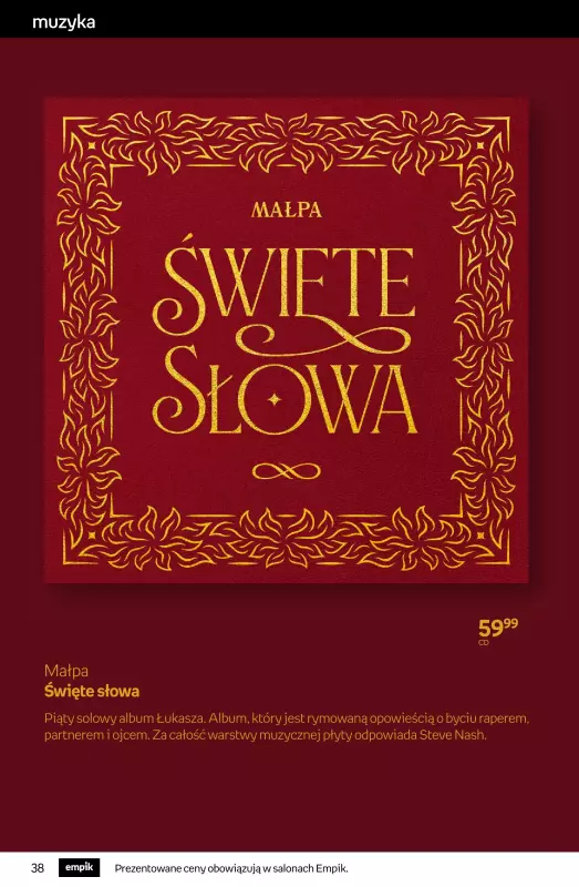 Empik - gazetka promocyjna Tom kultury: muzyka   - strona 2