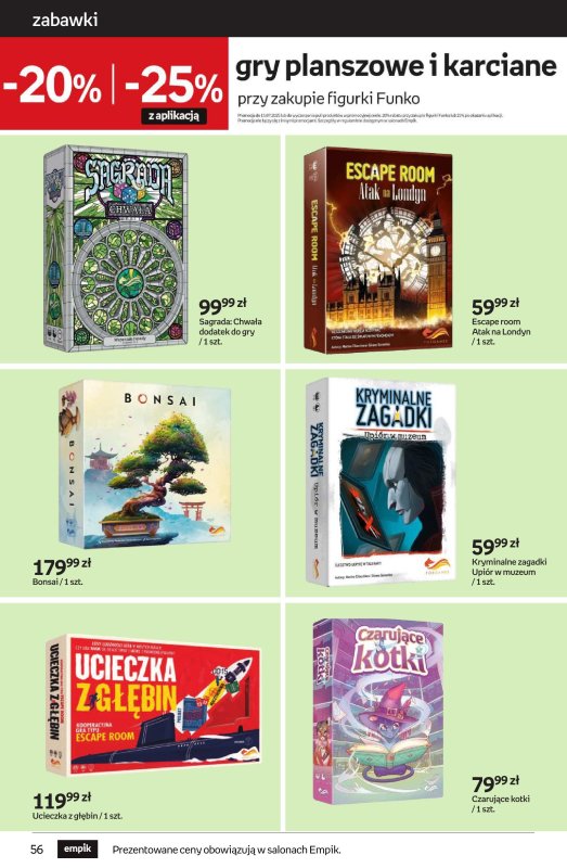 Empik - gazetka promocyjna Tom kultury: zabawki od środy 02.07 do wtorku 15.07 - strona 8