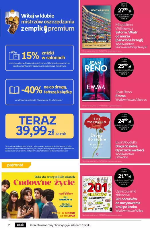 Empik - gazetka promocyjna Tom kultury: książki   - strona 2