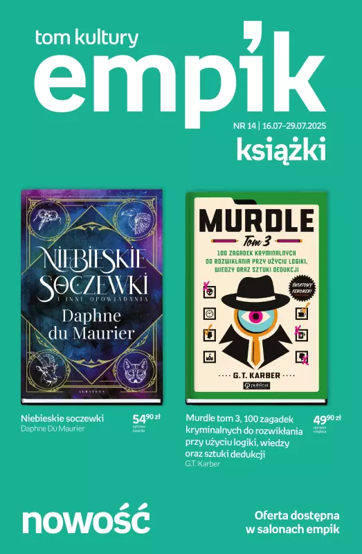 Empik - gazetka promocyjna Tom kultury: książki  