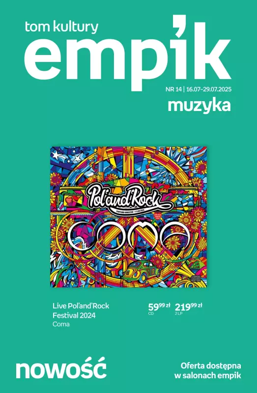 Empik - gazetka promocyjna Tom kultury: muzyka  